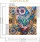 Owl Diamond Art Painting Kits for Adults (golden) 12 x 12 x 0.1 inches